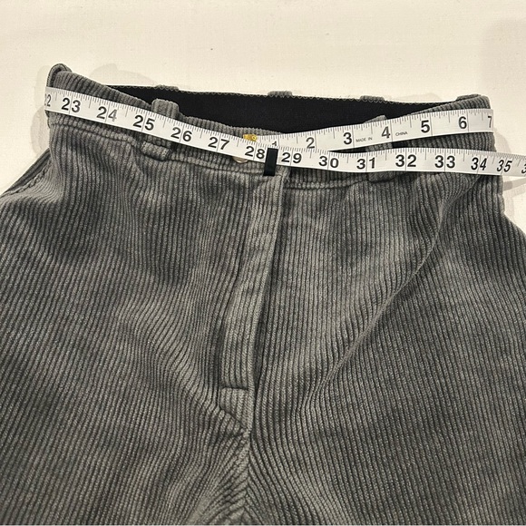 Elizabeth G Woman’s Equestrian Winter Weight Corduroy Gray Size 27.5” Tall - Picture 12 of 12